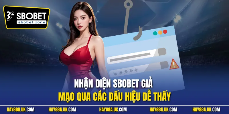 Nhận diện Sbobet giả mạo qua các dấu hiệu dễ thấy