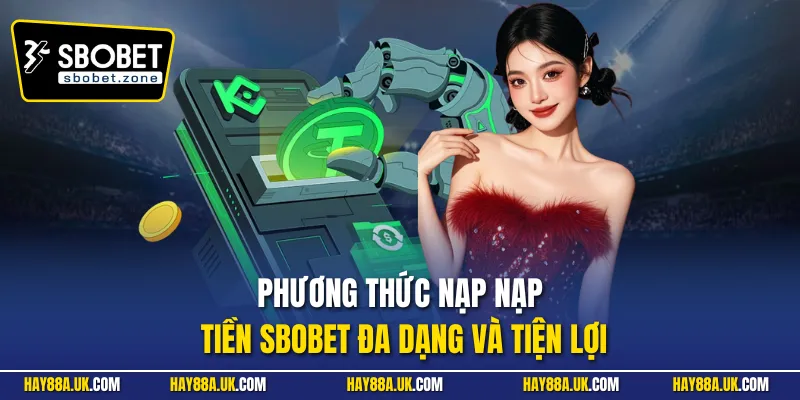 Phương thức nạp nạp tiền Sbobet đa dạng và tiện lợi